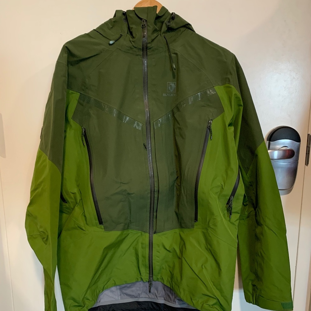 Black Yak GORTEX 3L Hard shell. Men's medium